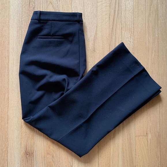 Banana Republic // Black Blake Wide Leg Pant - Picture 1 of 8